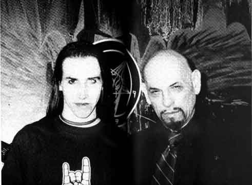 What Does Marilyn Manson Look Like. Marilyn Manson amp; Anton Lavey